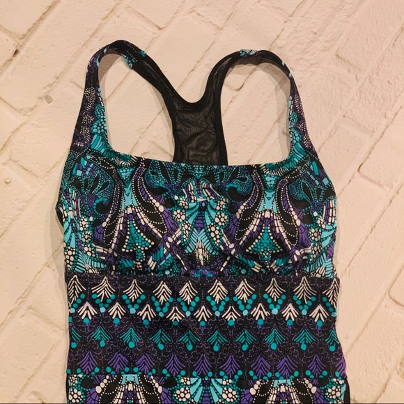 Aqua Green Swim Aqua Green Swimsuit With Mesh Size Small Poshmark